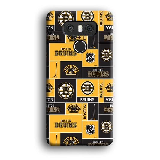 Hockey Boston Bruins NHL 001 LG G6 3D Case-Xtracase