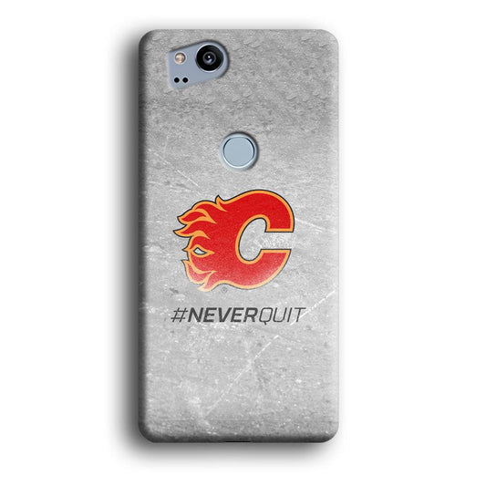 Hockey Calgary Flames NHL 001 Google Pixel 2 3D Case-Xtracase