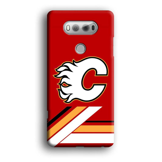 Hockey Calgary Flames NHL 002 LG V20 3D Case-Xtracase