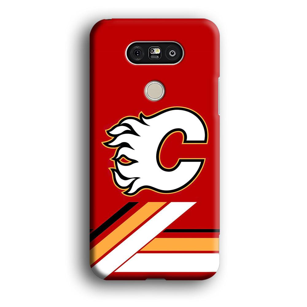 Hockey Calgary Flames NHL 002 LG G5 3D Case-Xtracase