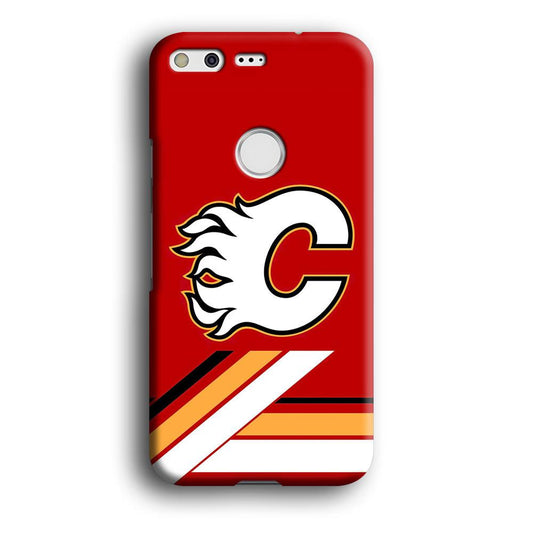 Hockey Calgary Flames NHL 002 Google Pixel XL 3D Case-Xtracase