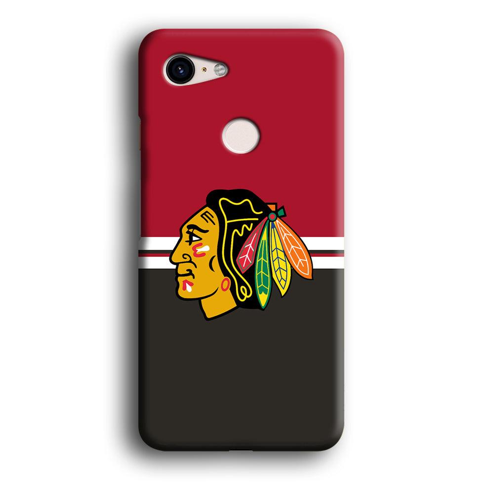 Hockey Chicago Blackhawks NHL 001 Google Pixel 3 XL 3D Case-Xtracase