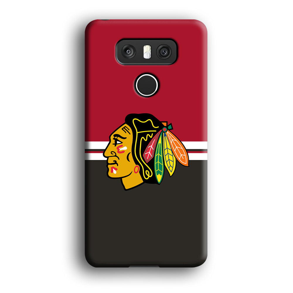 Hockey Chicago Blackhawks NHL 001 LG G6 3D Case