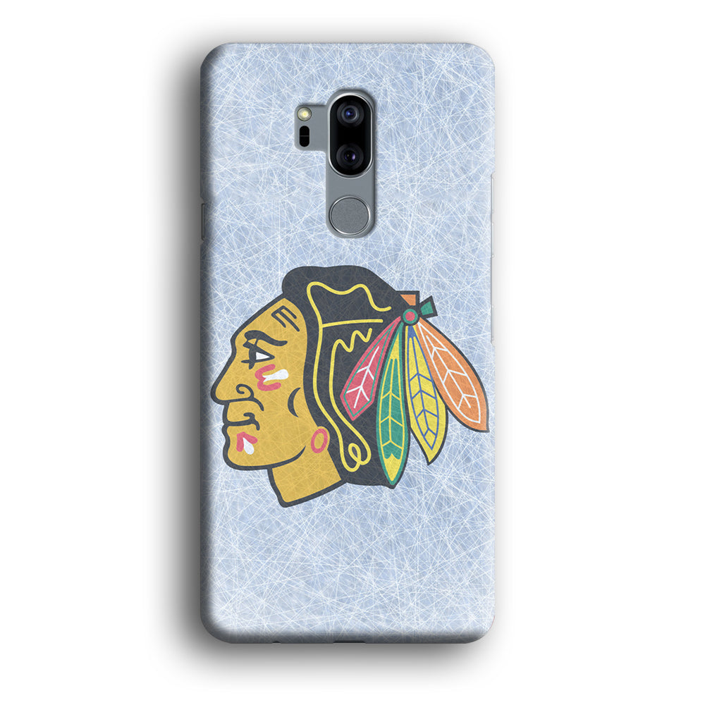 Hockey Chicago Blackhawks NHL 002 LG G7 ThinQ 3D Case