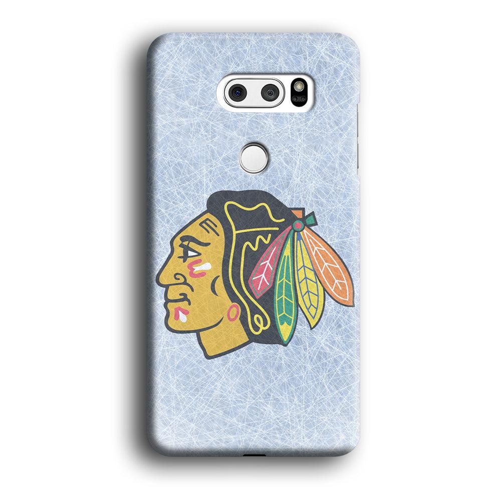 Hockey Chicago Blackhawks NHL 002 LG V30 3D Case-Xtracase