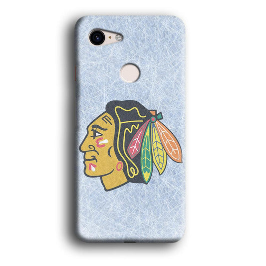 Hockey Chicago Blackhawks NHL 002 Google Pixel 3 3D Case-Xtracase