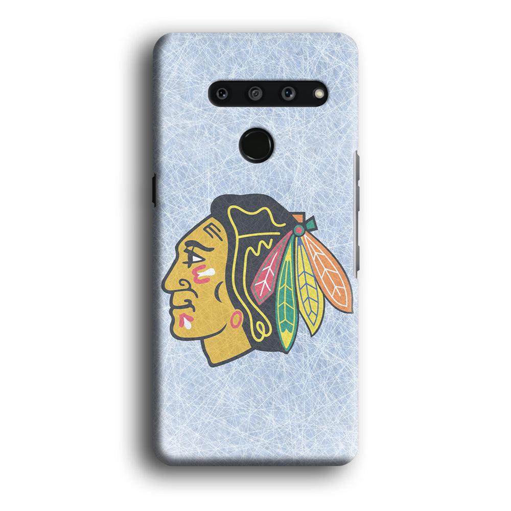 Hockey Chicago Blackhawks NHL 002 LG V50 3D Case-Xtracase