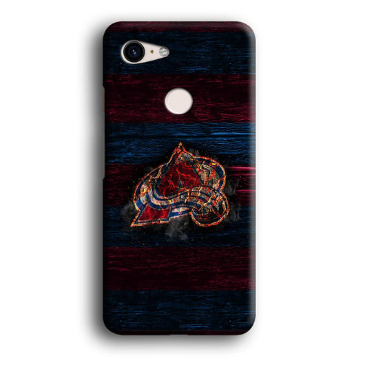 Hockey Colorado Avalanche NHL 002 Google Pixel 3 3D Case-Xtracase