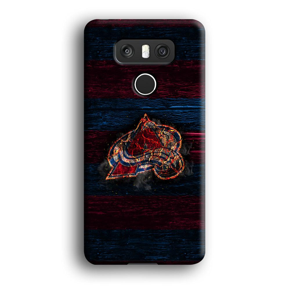 Hockey Colorado Avalanche NHL 002 LG G6 3D Case-Xtracase