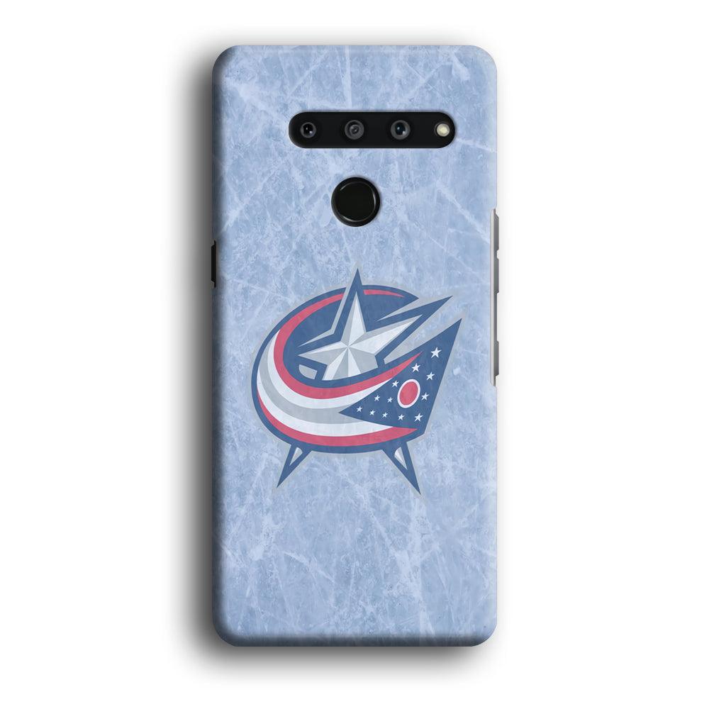 Hockey Columbus Blue Jackets NHL 001 LG V50 3D Case-Xtracase