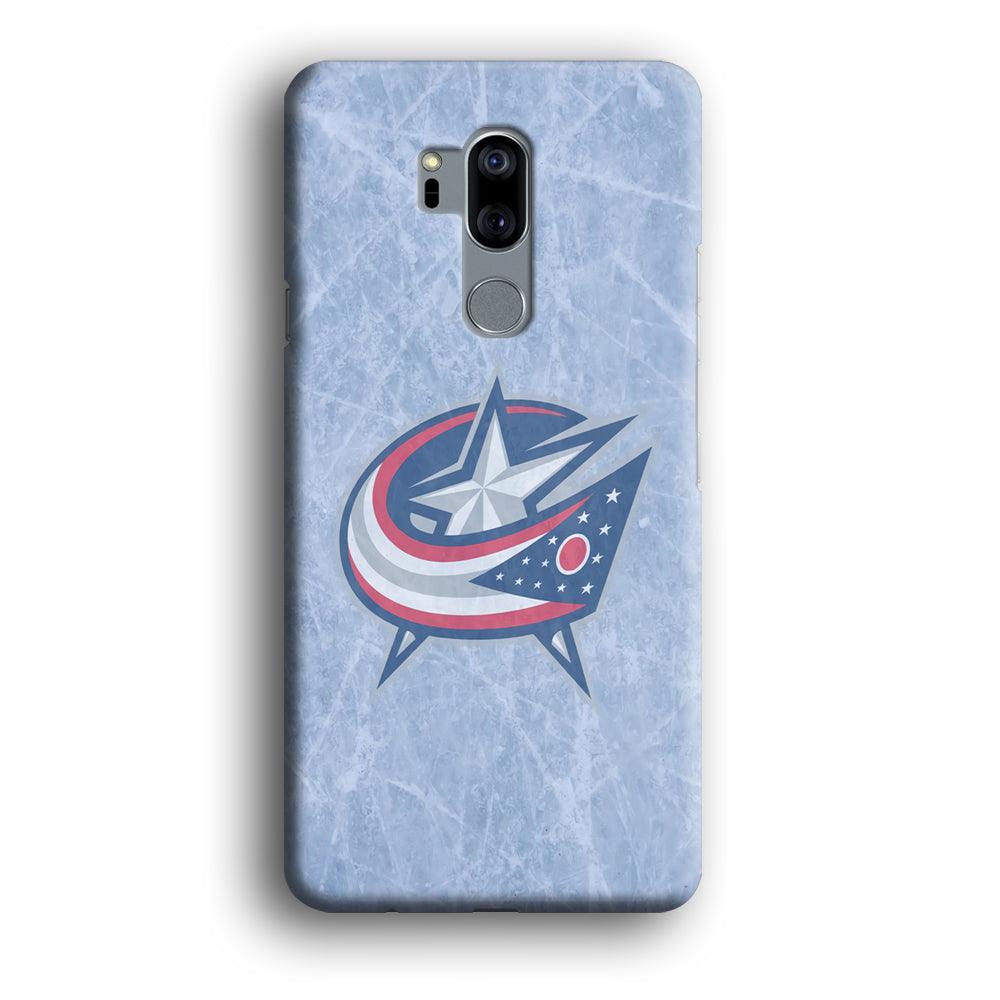 Hockey Columbus Blue Jackets NHL 001 LG G7 ThinQ 3D Case-Xtracase