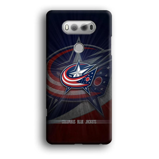 Hockey Columbus Blue Jackets NHL 002 LG V20 3D Case-Xtracase