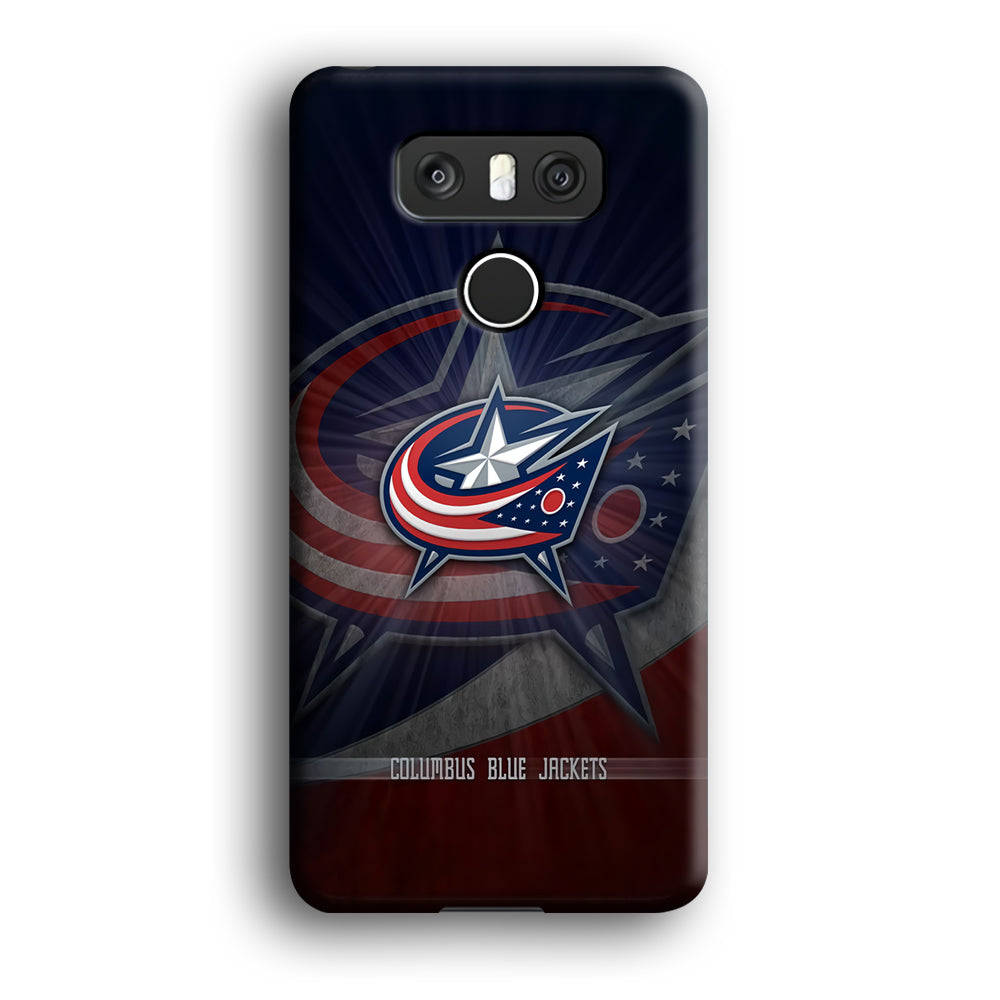 Hockey Columbus Blue Jackets NHL 002 LG G6 3D Case-Xtracase
