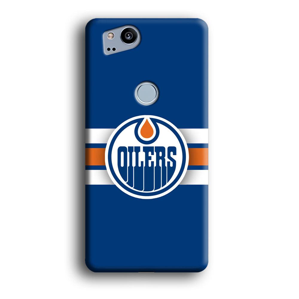 Hockey Edmonton Oilers NHL 001 Google Pixel 2 3D Case-Xtracase