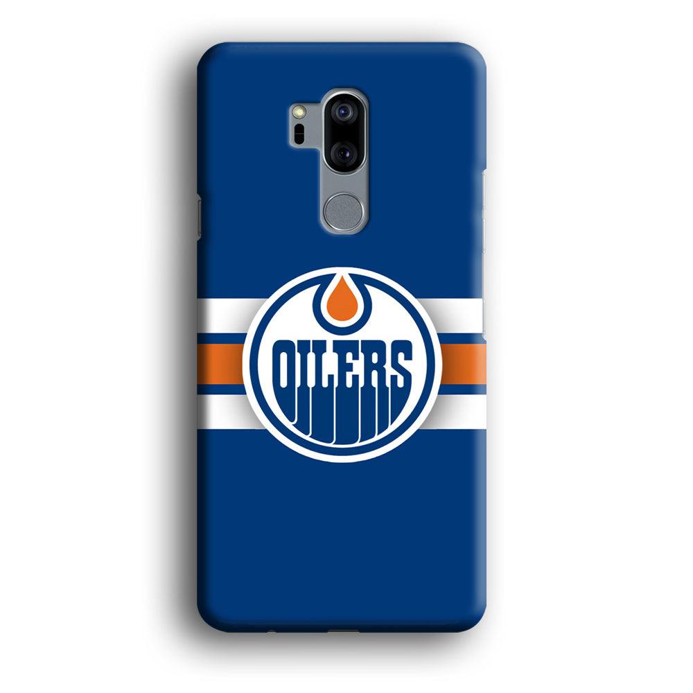 Hockey Edmonton Oilers NHL 001 LG G7 ThinQ 3D Case-Xtracase