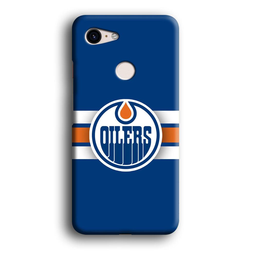 Hockey Edmonton Oilers NHL 001 Google Pixel 3 3D Case-Xtracase