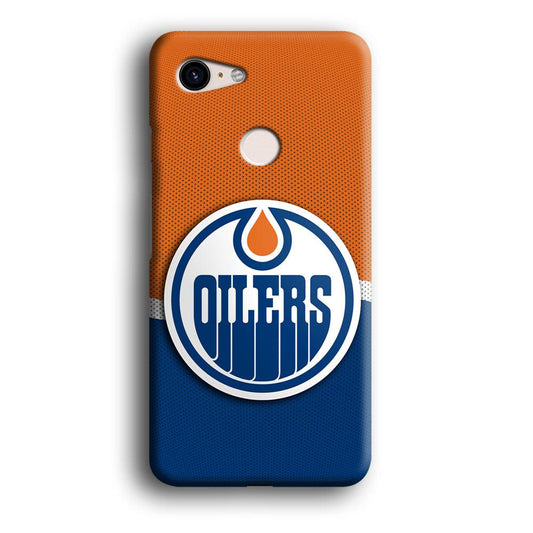 Hockey Edmonton Oilers NHL 002 Google Pixel 3 XL 3D Case-Xtracase