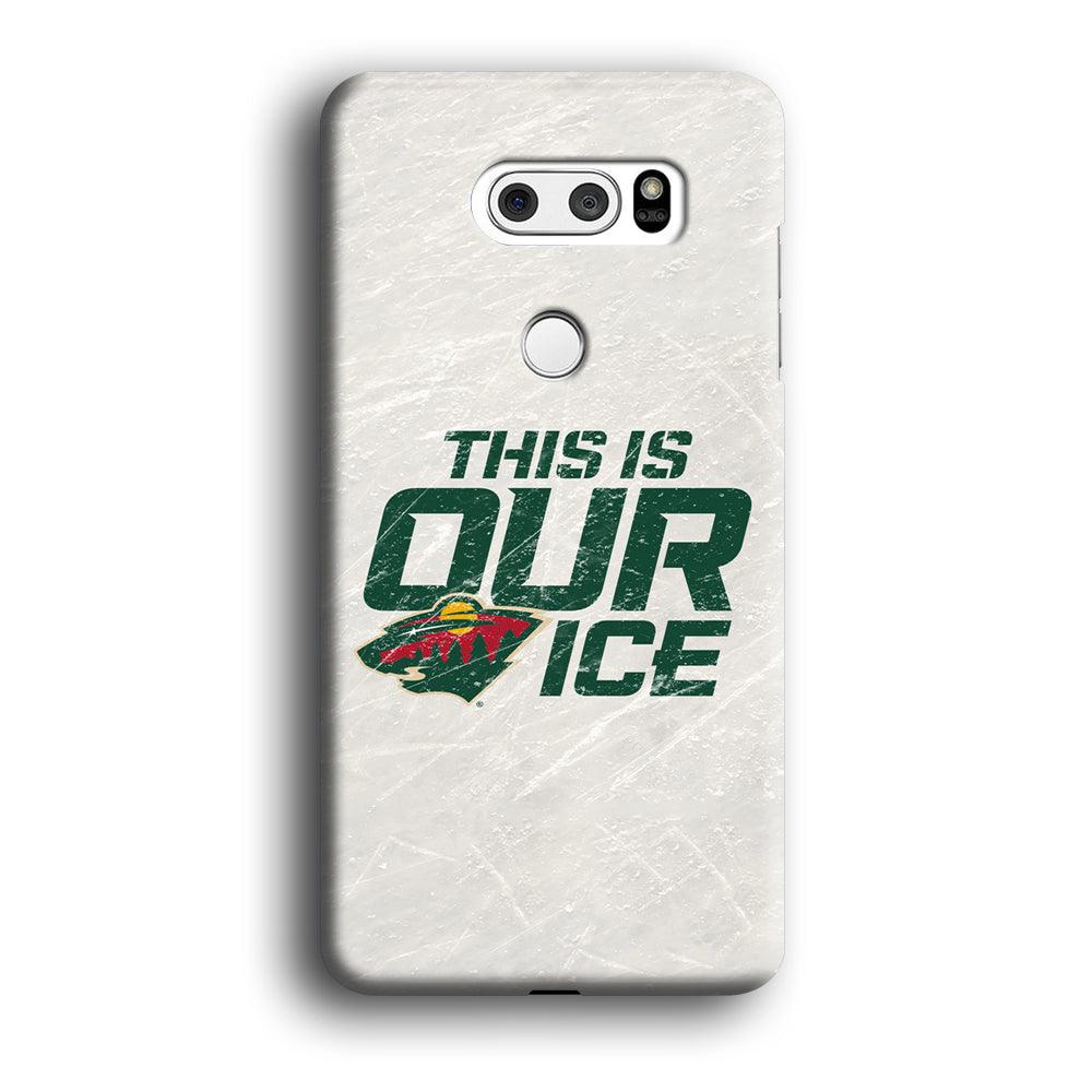 Hockey Minnesota Wild NHL 001 LG V30 3D Case-Xtracase