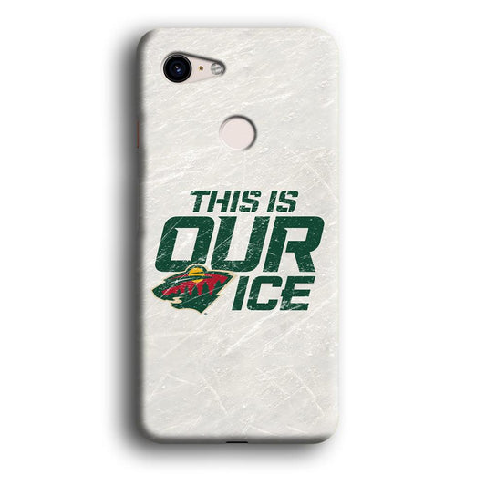 Hockey Minnesota Wild NHL 001 Google Pixel 3 3D Case-Xtracase