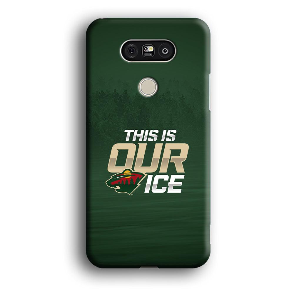 Hockey Minnesota Wild NHL 002 LG G5 3D Case-Xtracase