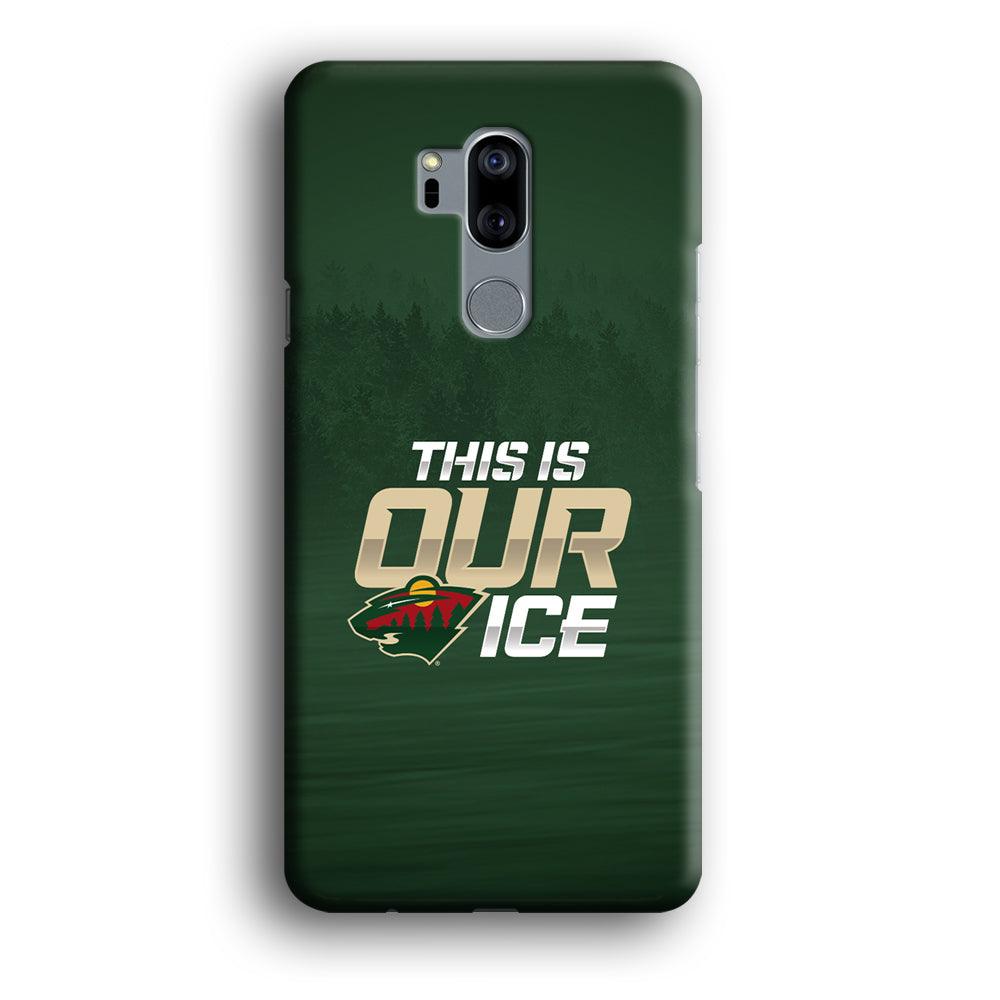 Hockey Minnesota Wild NHL 002 LG G7 ThinQ 3D Case-Xtracase