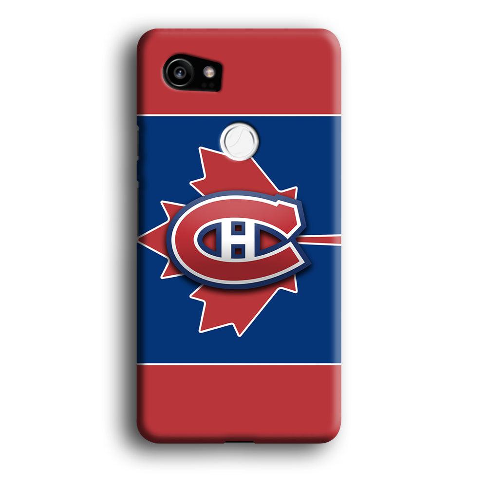 Hockey Montréal Canadiens NHL 002 Google Pixel 2 XL 3D Case-Xtracase