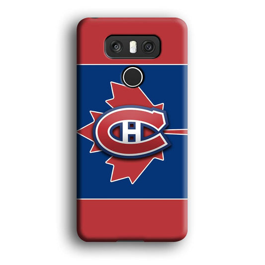 Hockey Montréal Canadiens NHL 002 LG G6 3D Case-Xtracase