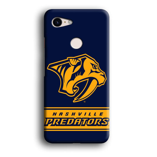 Hockey Nashville Predators NHL 001 Google Pixel 3 3D Case-Xtracase