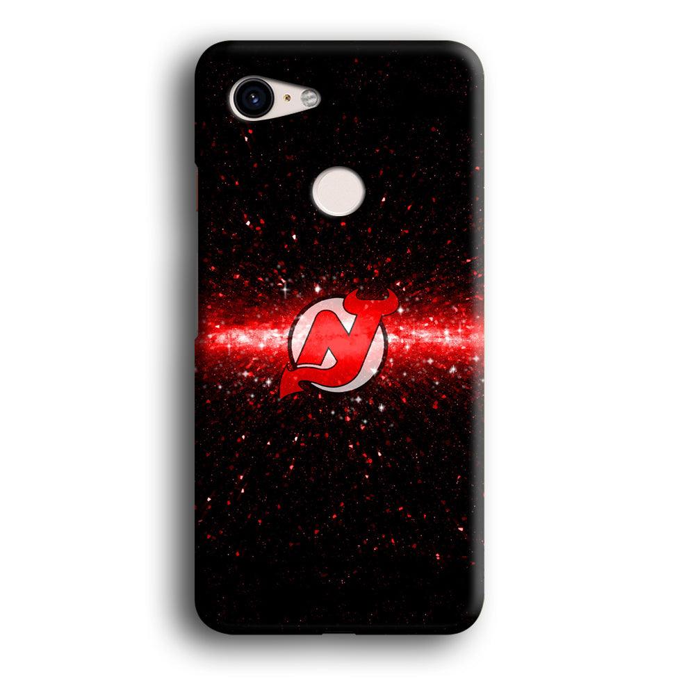 Hockey New Jersey Devils NHL 001 Google Pixel 3 3D Case-Xtracase