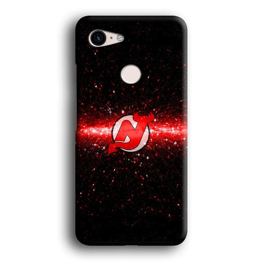 Hockey New Jersey Devils NHL 001 Google Pixel 3 3D Case-Xtracase