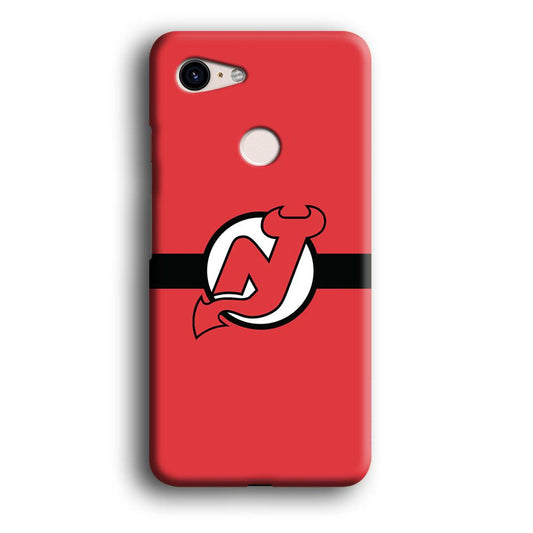 Hockey New Jersey Devils NHL 002 Google Pixel 3 XL 3D Case-Xtracase