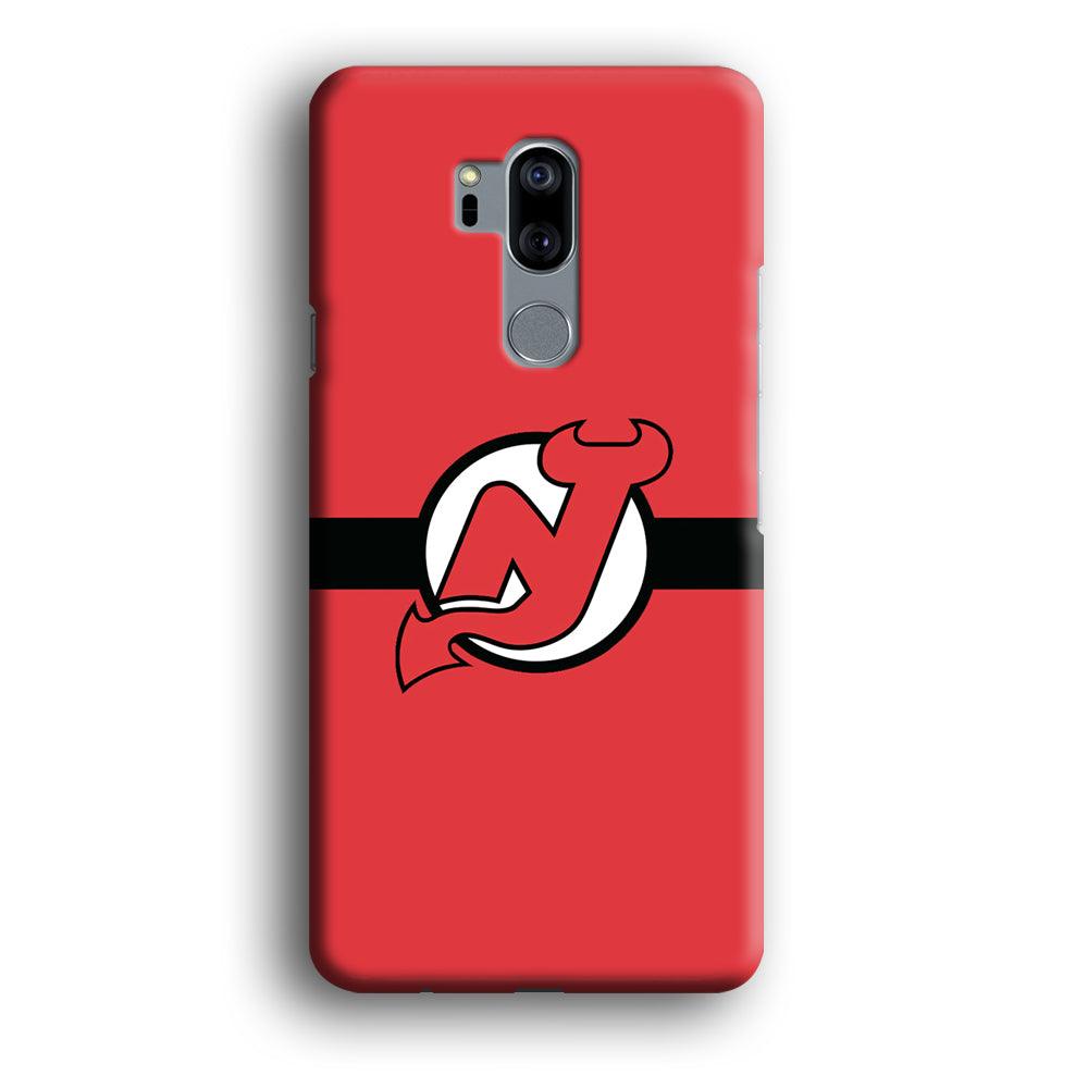 Hockey New Jersey Devils NHL 002 LG G7 ThinQ 3D Case-Xtracase