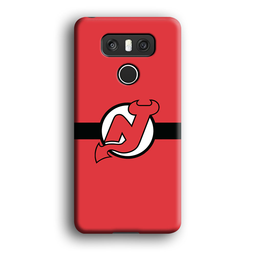 Hockey New Jersey Devils NHL 002 LG G6 3D Case