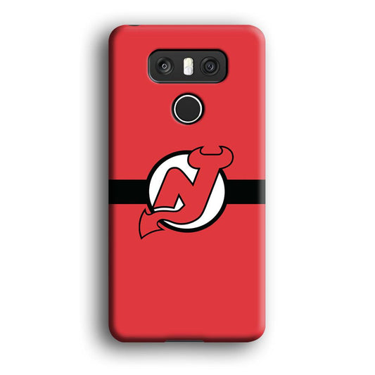 Hockey New Jersey Devils NHL 002 LG G6 3D Case-Xtracase