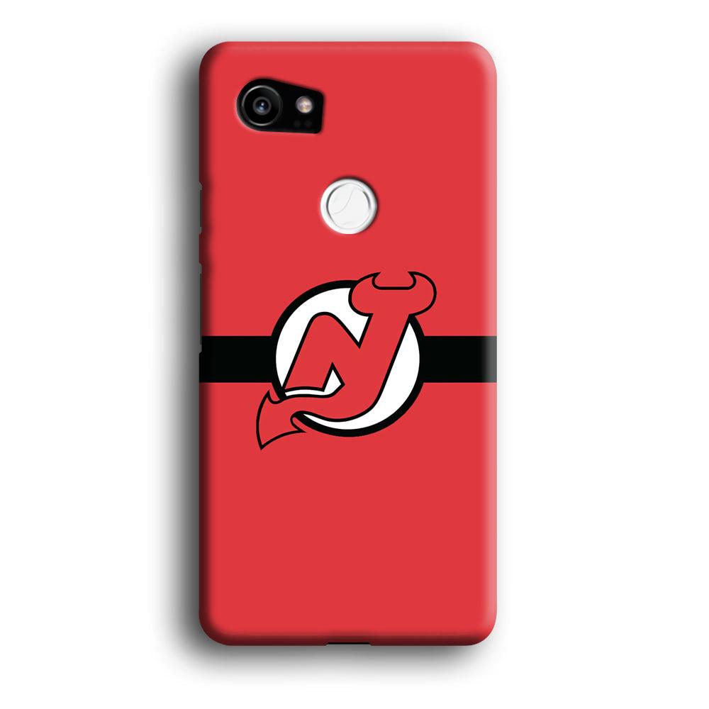 Hockey New Jersey Devils NHL 002 Google Pixel 2 XL 3D Case-Xtracase