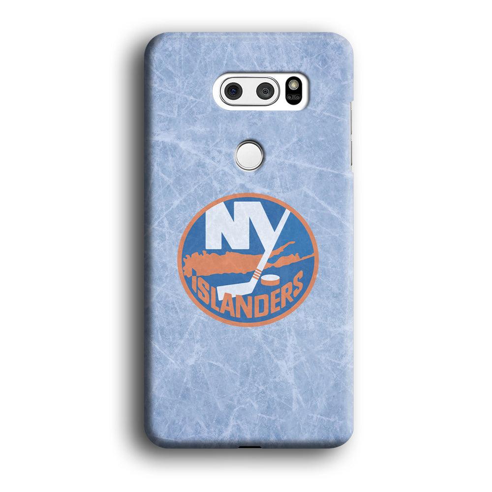 Hockey New York Islanders NHL 002 LG V30 3D Case-Xtracase