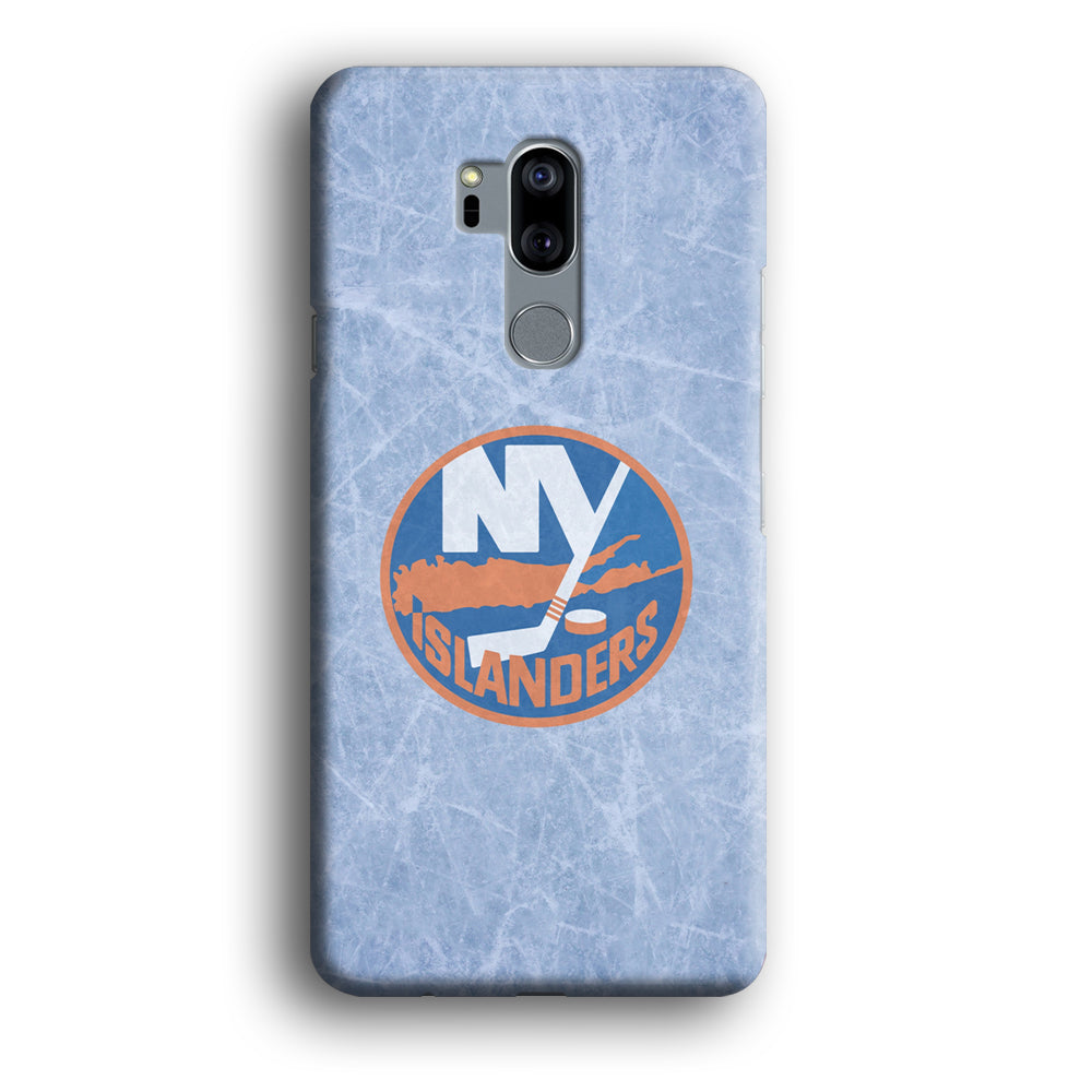 Hockey New York Islanders NHL 002 LG G7 ThinQ 3D Case