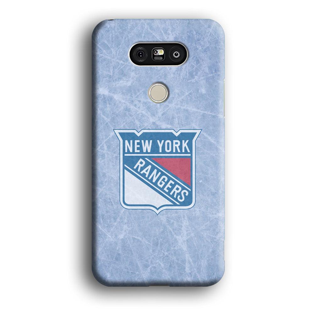 Hockey New York Rangers NHL 002 LG G5 3D Case-Xtracase