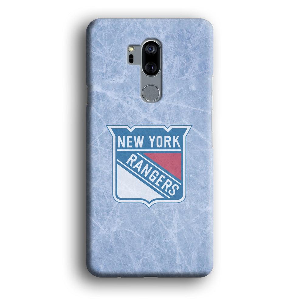 Hockey New York Rangers NHL 002 LG G7 ThinQ 3D Case-Xtracase