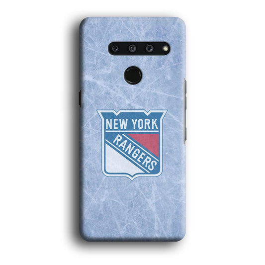 Hockey New York Rangers NHL 002 LG V50 3D Case-Xtracase