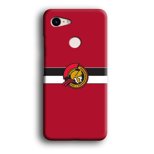 Hockey Ottawa Senators NHL 001 Google Pixel 3 XL 3D Case-Xtracase
