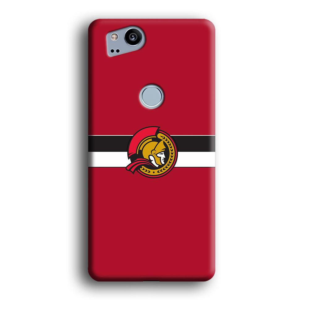 Hockey Ottawa Senators NHL 001 Google Pixel 2 3D Case-Xtracase