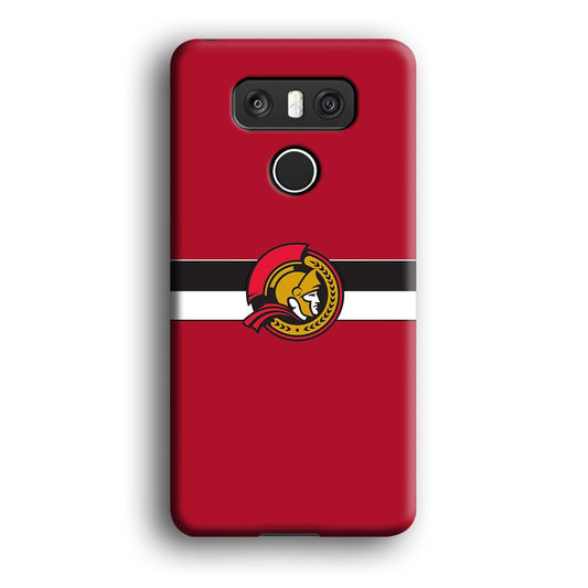 Hockey Ottawa Senators NHL 001 LG G6 3D Case-Xtracase