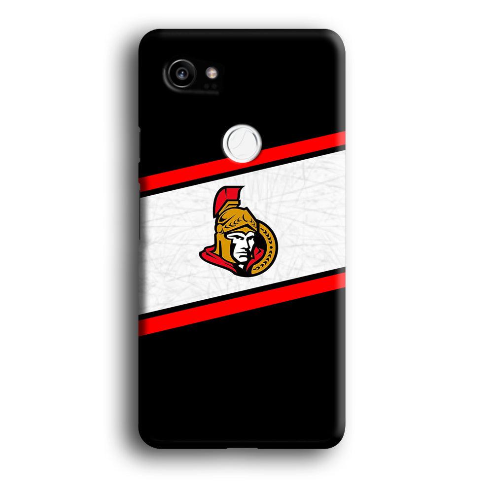Hockey Ottawa Senators NHL 002 Google Pixel 2 XL 3D Case-Xtracase