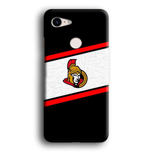 Hockey Ottawa Senators NHL 002 Google Pixel 3 XL 3D Case-Xtracase