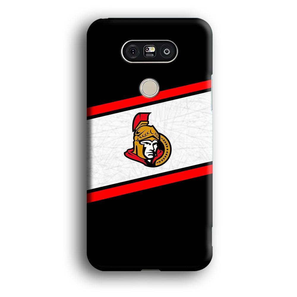 Hockey Ottawa Senators NHL 002 LG G5 3D Case-Xtracase