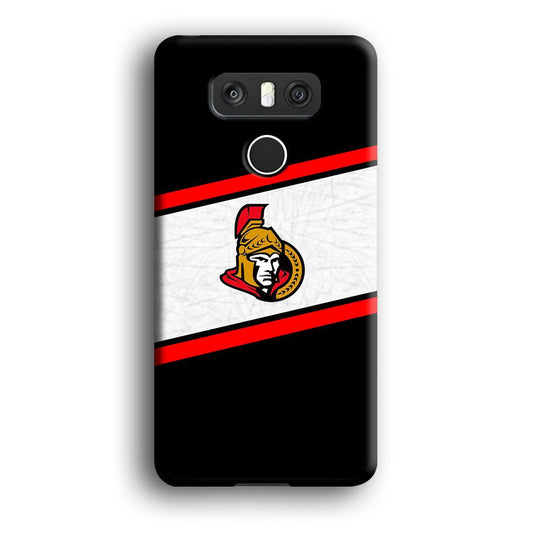Hockey Ottawa Senators NHL 002 LG G6 3D Case-Xtracase