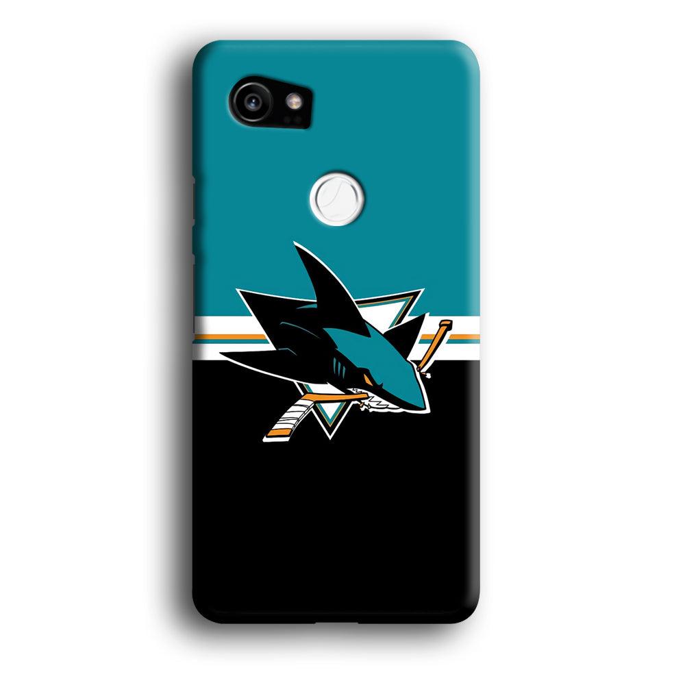 Hockey San Jose Sharks NHL 001 Google Pixel 2 XL 3D Case-Xtracase