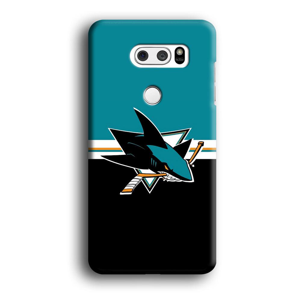Hockey San Jose Sharks NHL 001 LG V30 3D Case-Xtracase