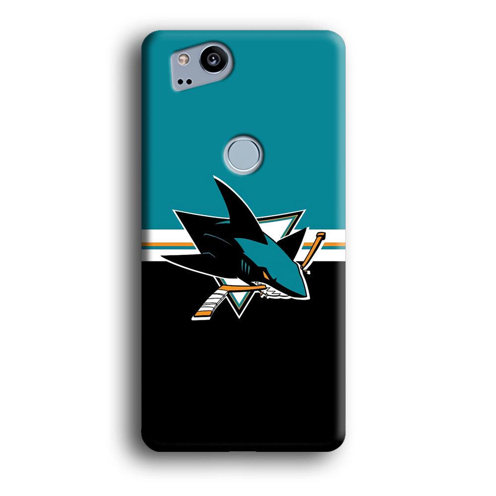 Hockey San Jose Sharks NHL 001 Google Pixel 2 3D Case-Xtracase
